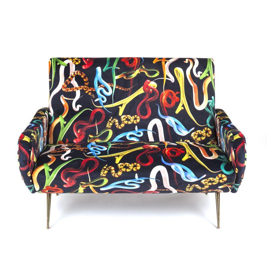 Seletti Sofa Two Seater Snakes