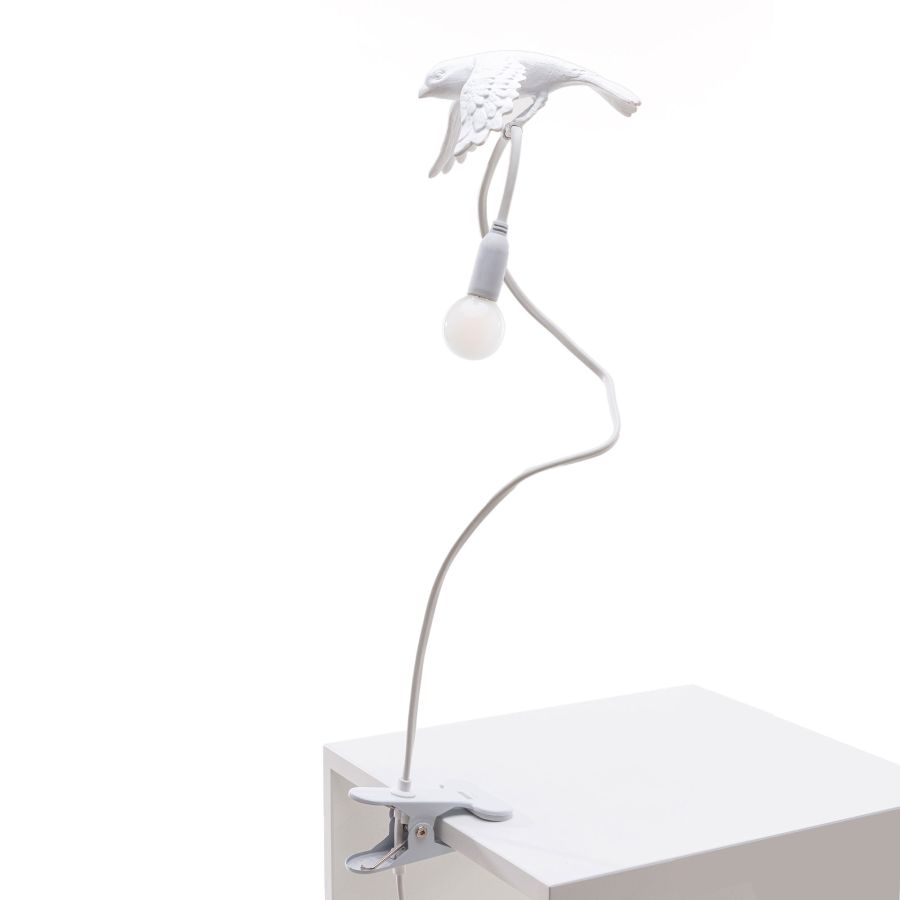 Seletti Sparrow Lamp with Clamp