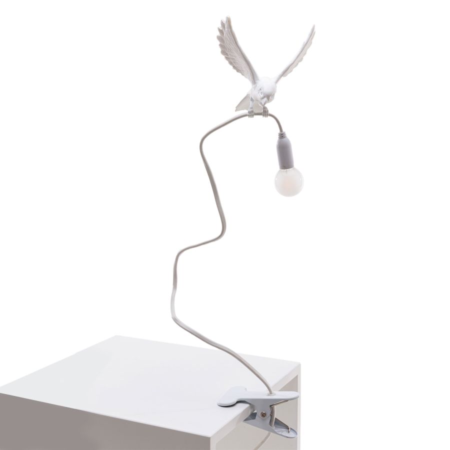 Seletti Sparrow Lamp With Clamp