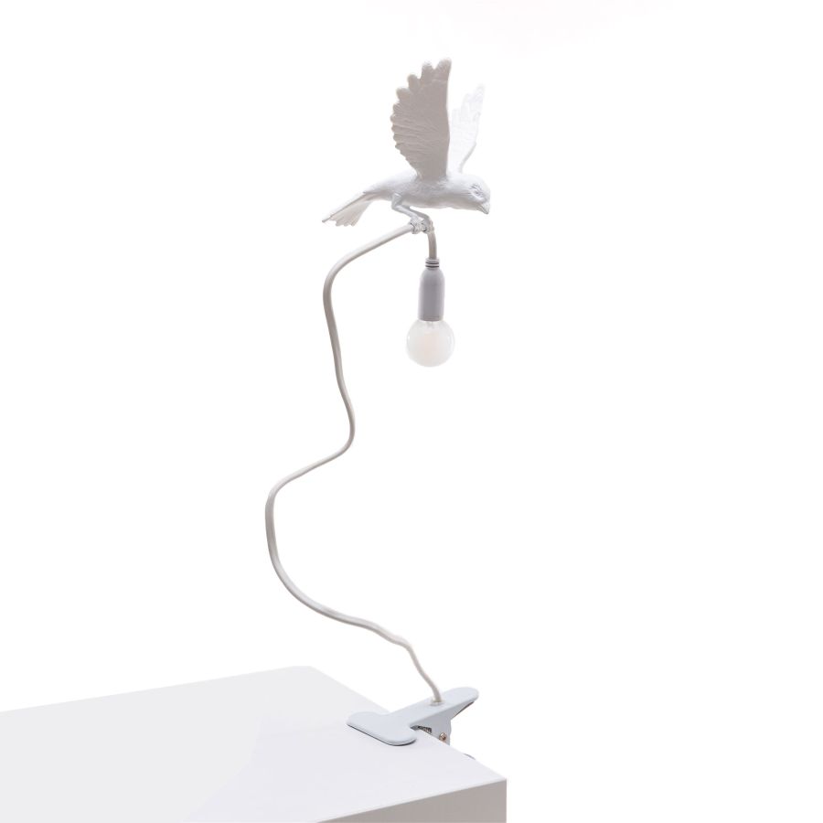 Seletti Sparrow Lamp with Clamp