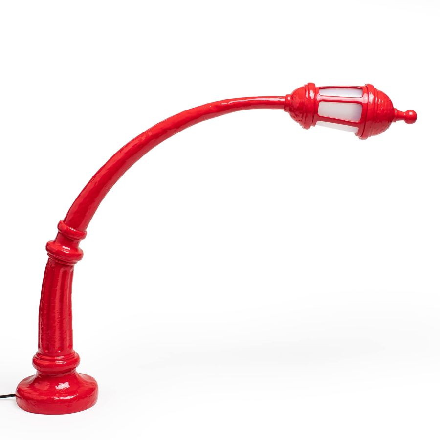 Seletti Street Lamp Desk Red