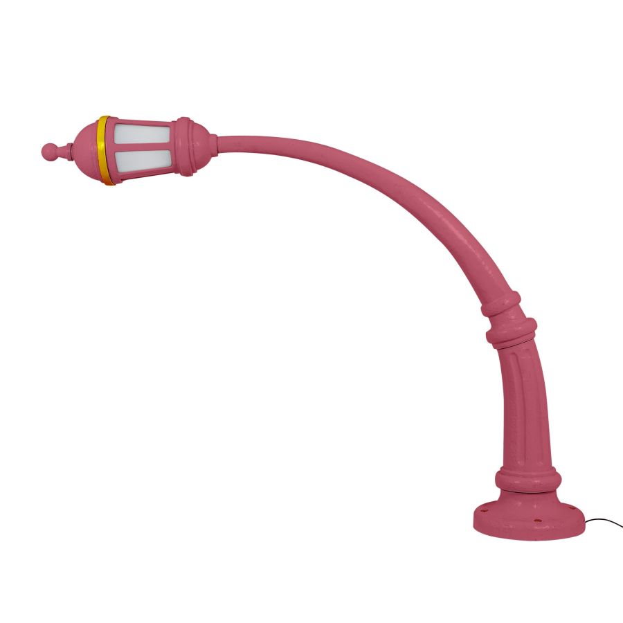 Seletti Street Lamp Indoor Pink