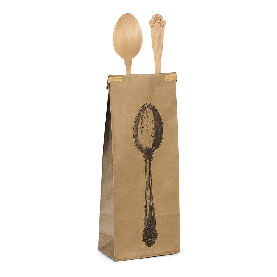 Seletti Tablèè Set of 10 Wooden Spoons