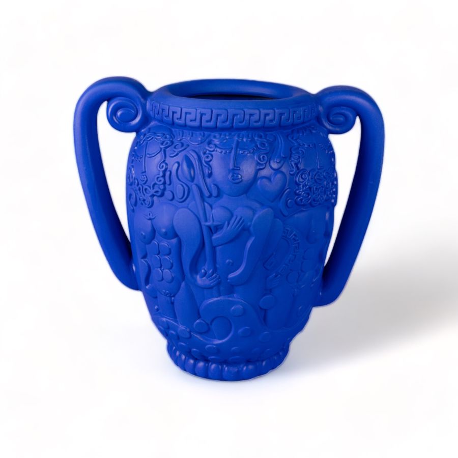 Seletti Terracotta Amphora Blue
