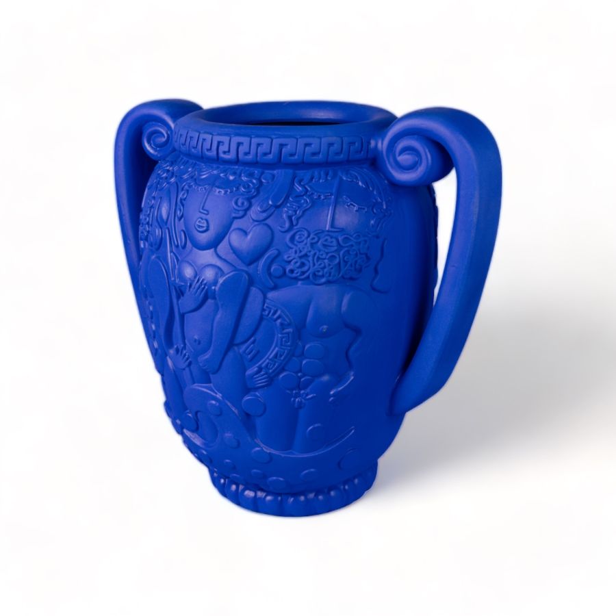Seletti Terracotta Amphora Blue