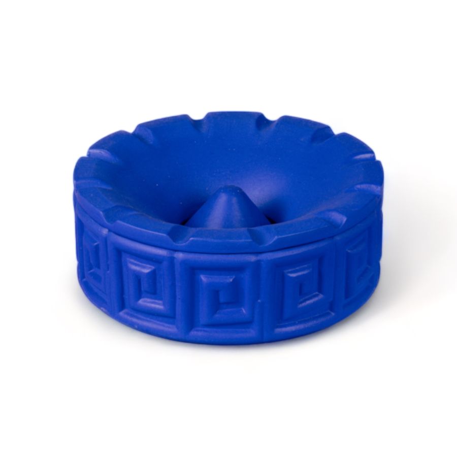 Seletti Terracotta Ashtray Greche Blue