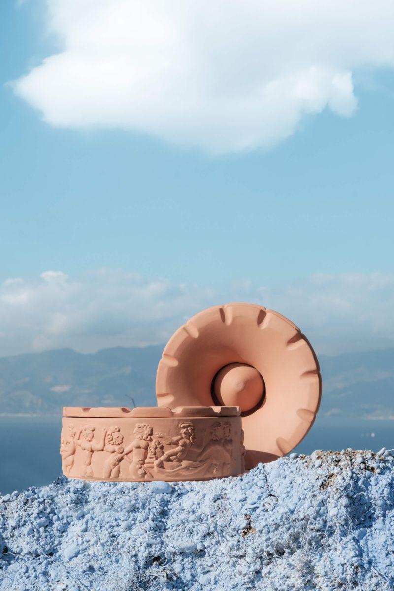 Seletti Terracotta Ashtray