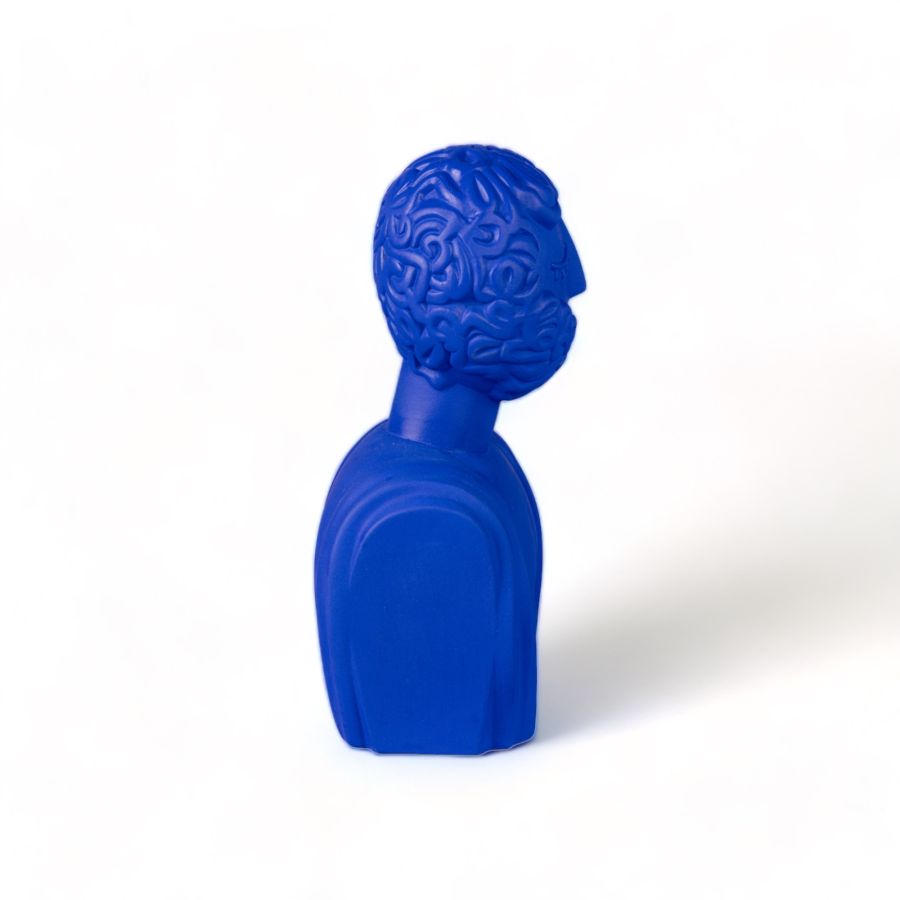 Seletti Terracotta Bust Man Blue