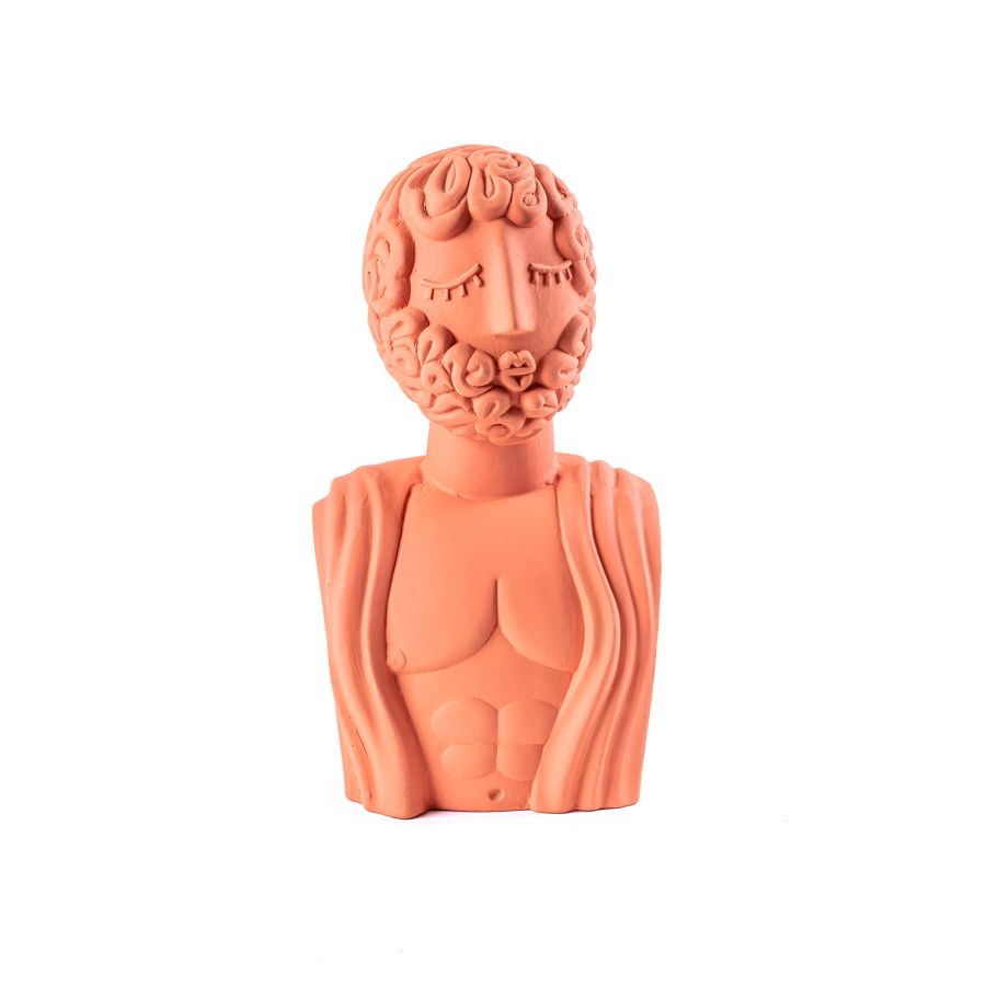 Seletti Terracotta Bust Man