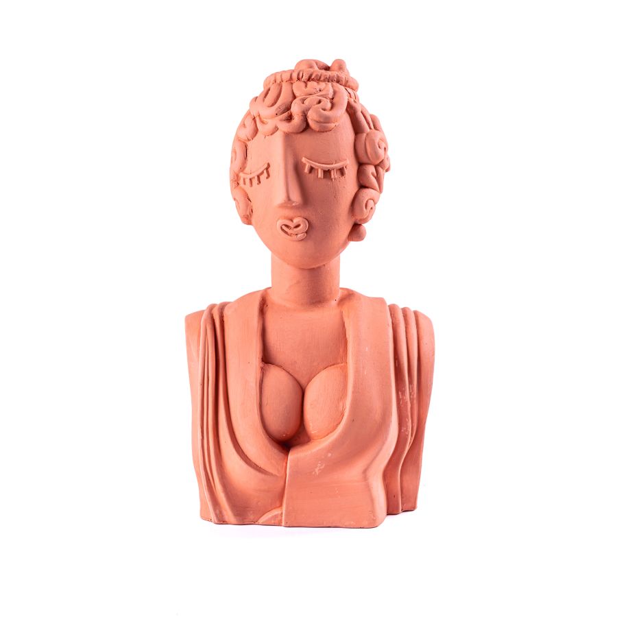 Seletti Terracotta Bust Man