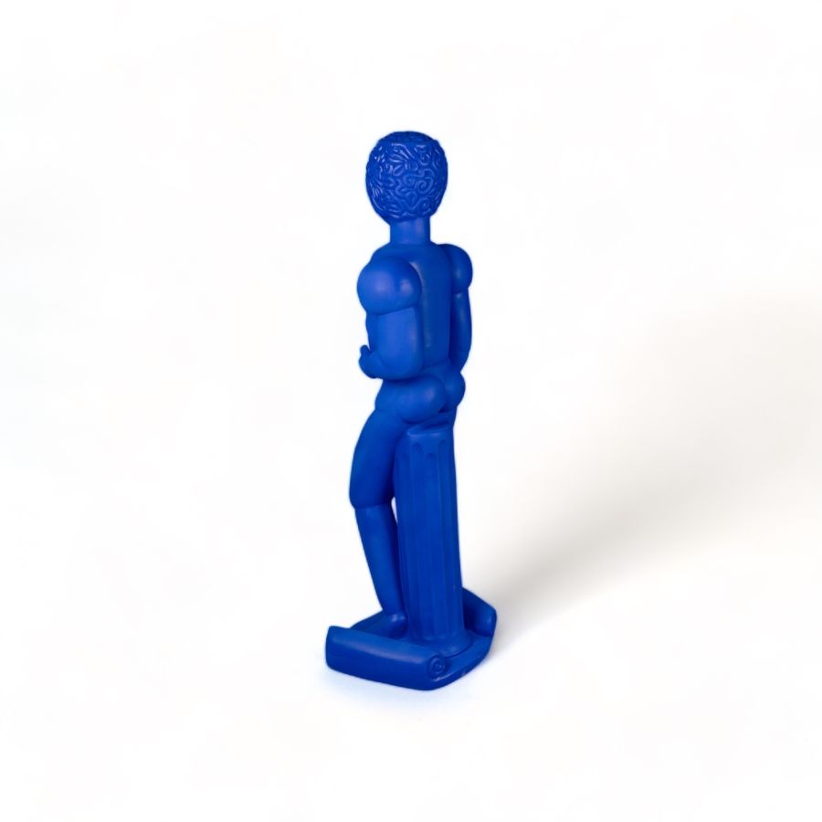 Seletti Terracotta Statue Bronzo Blue