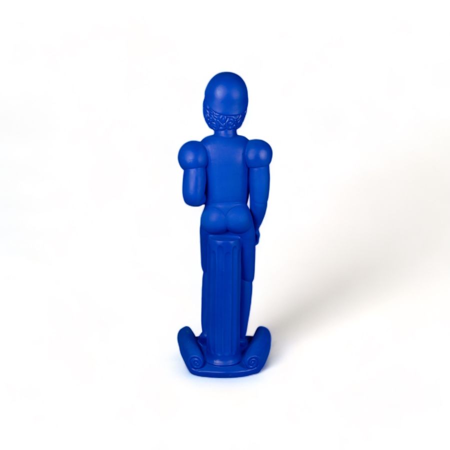 Seletti Terracotta Statue Helmet Blue