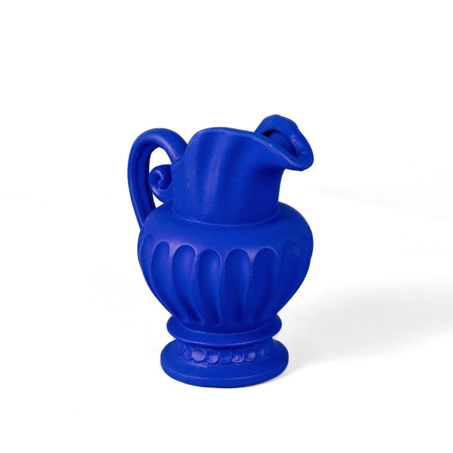 Seletti Terracotta Vase Caraffa Blue