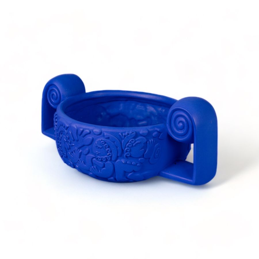 Seletti Terracotta Vase Centrotavola Blue