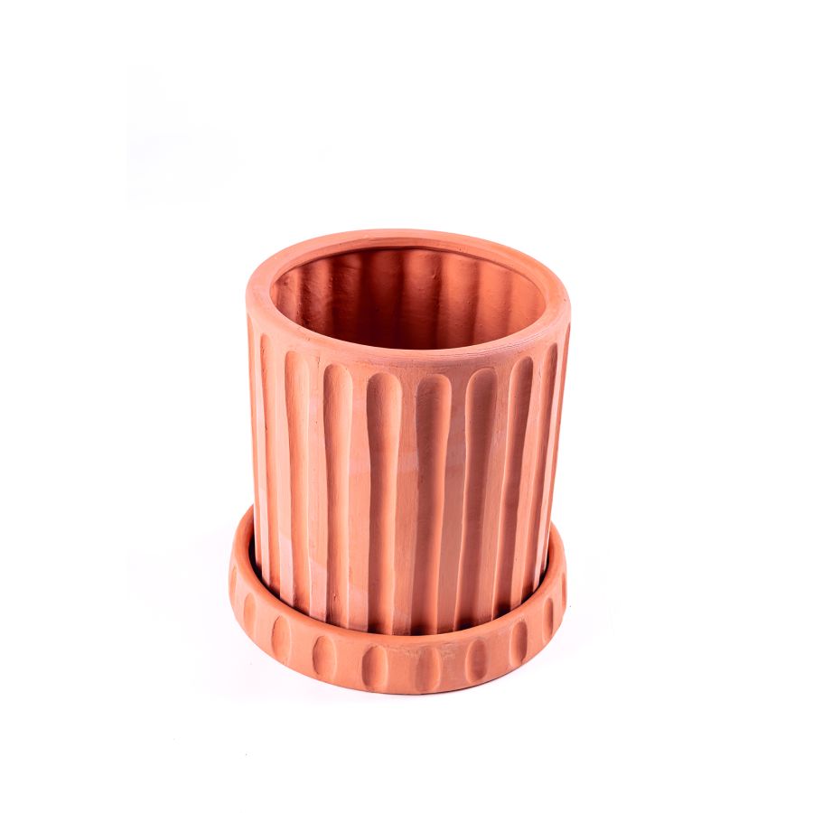 Seletti Terracotta Vase Greca