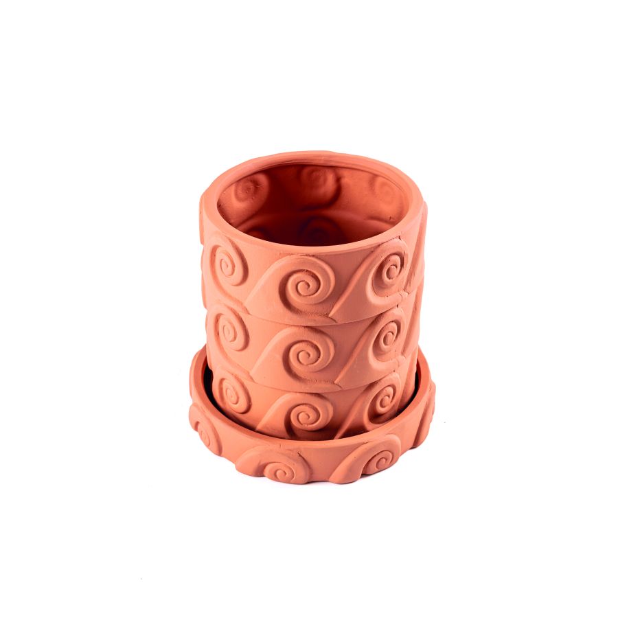 Seletti Terracotta Vase Greca