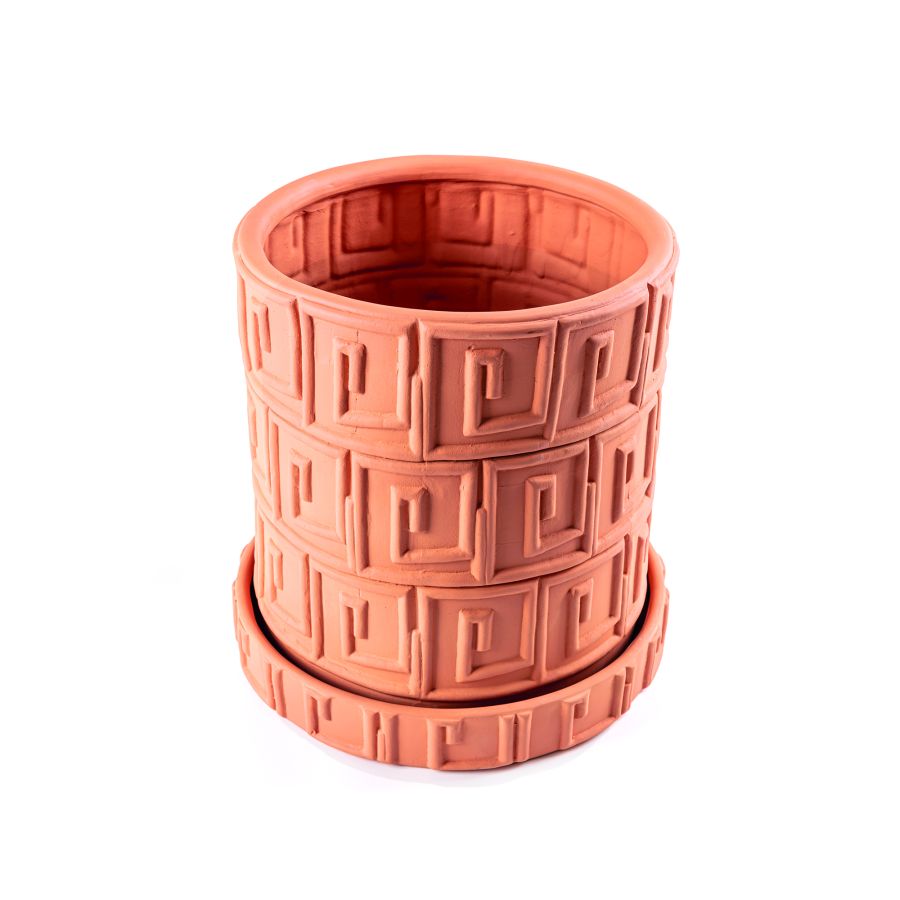 Seletti Terracotta Vase Greca