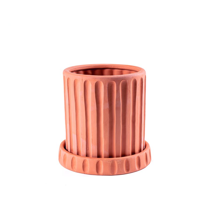Seletti Terracotta vase Greca