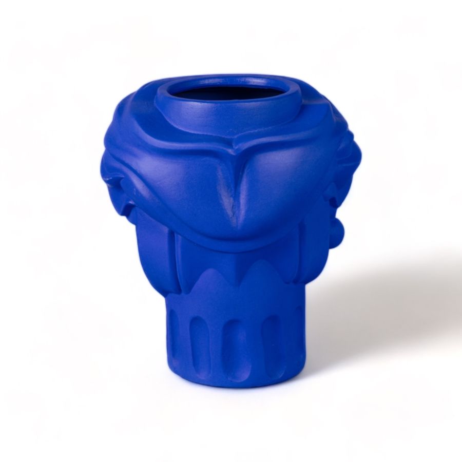 Seletti Terracotta Vase Women Blue