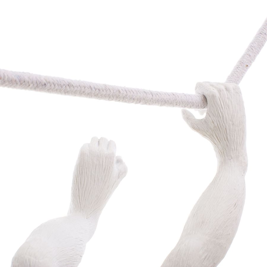 Seletti The Monkey Lamp Swing White