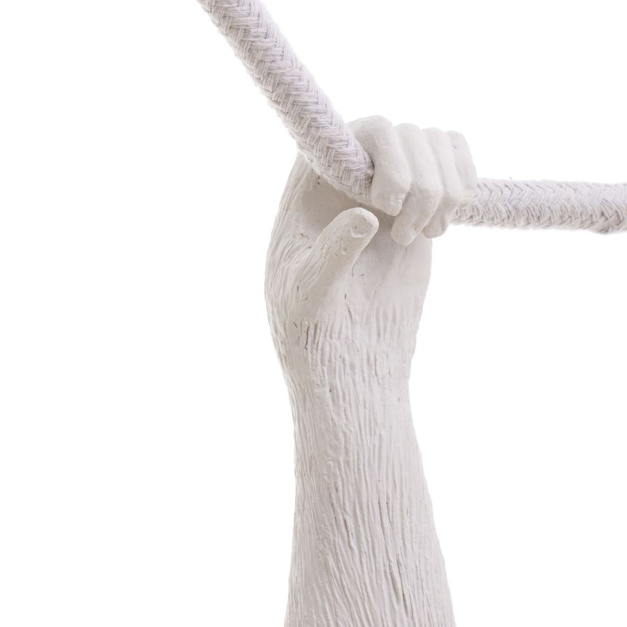 Seletti The Monkey Lamp Swing White