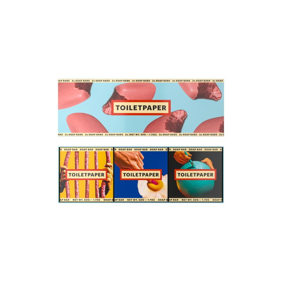 Seletti Toiletpaper Beauty Soap Kit