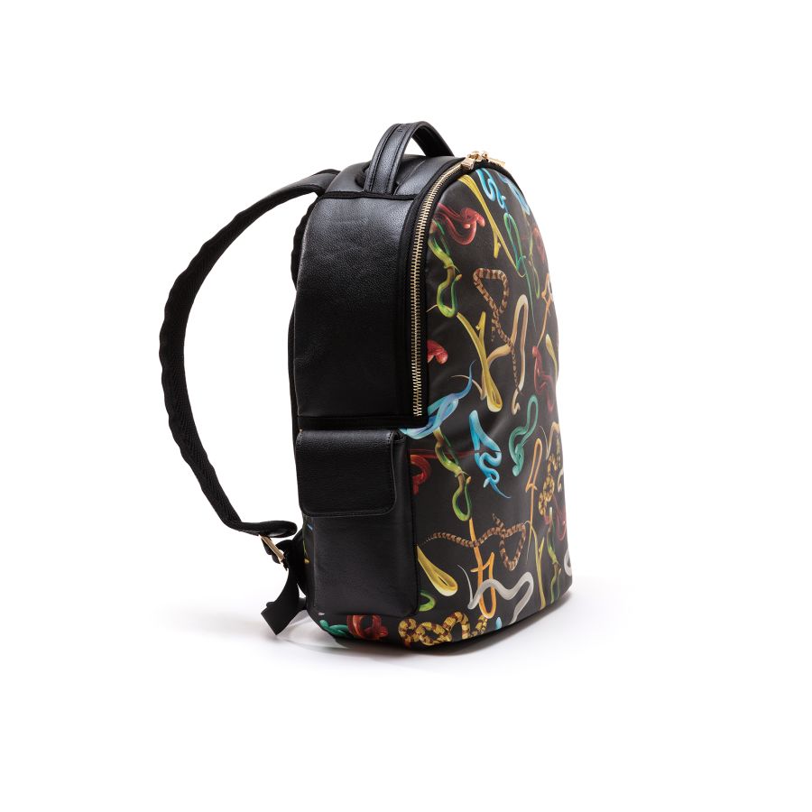Seletti Travel Kit Rucksack Black Lipstick