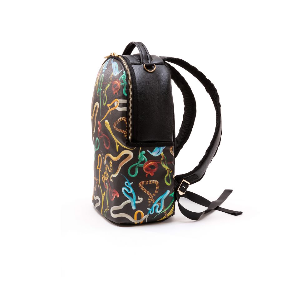 Seletti Travel Kit Rucksack Black Lipstick