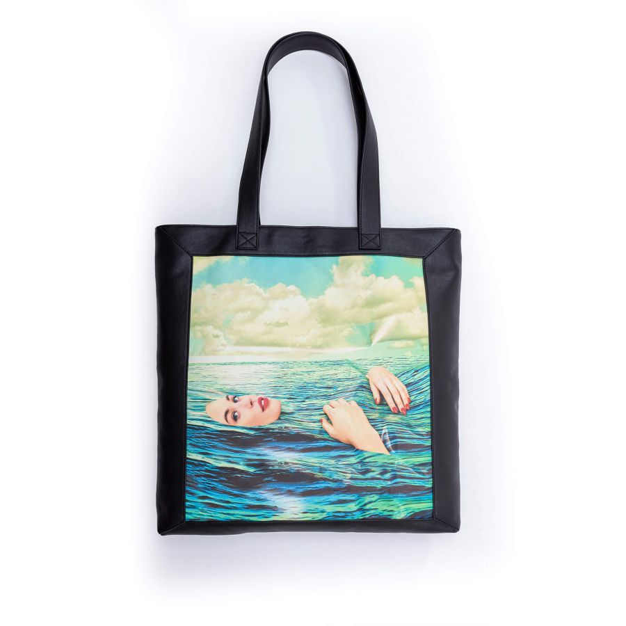 Seletti Travel Kit Tote Bag Seagirl