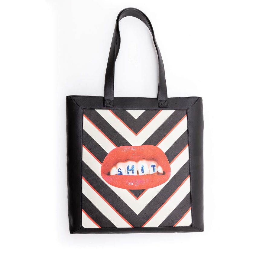 Seletti Travel Kit Tote Bag Shit
