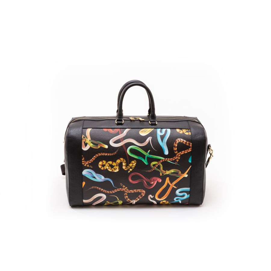 Seletti Travel Kit Travel Bag Snakes