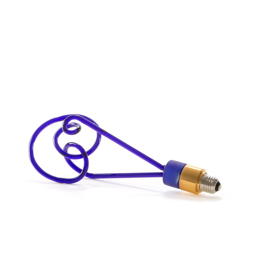 Seletti Twist Lamp Blue