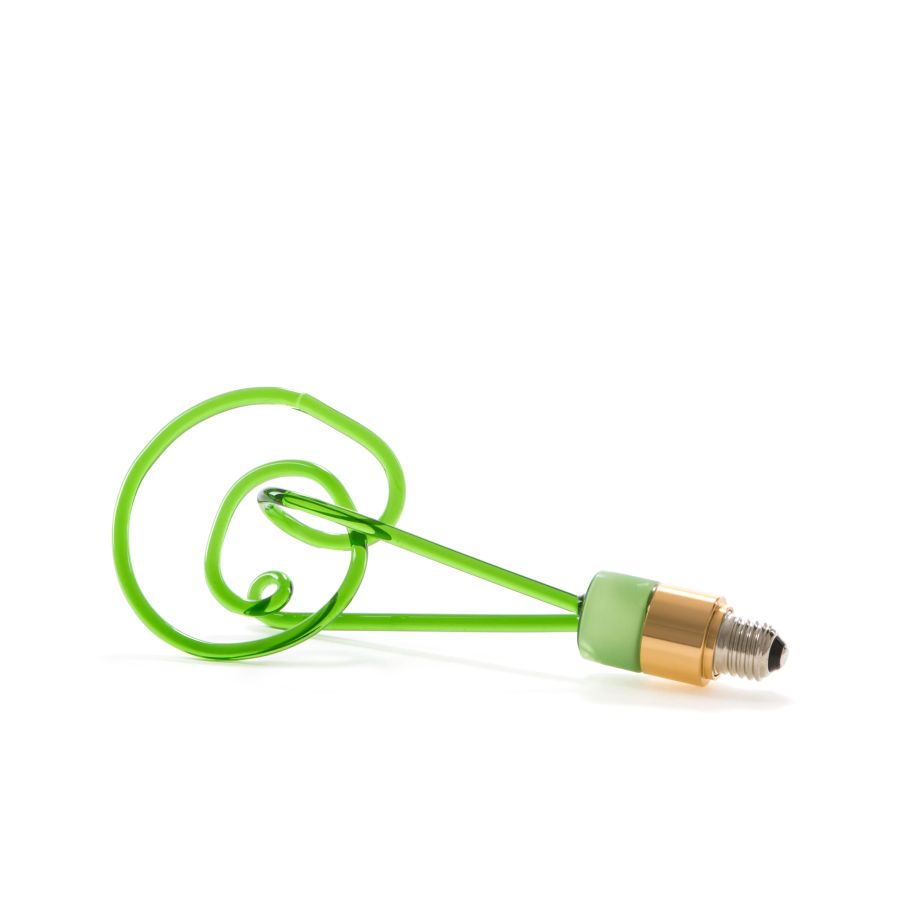 Seletti Twist Lamp Green