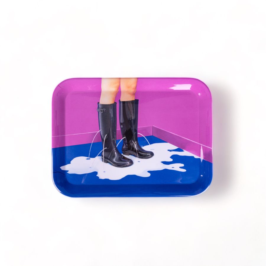 Seletti Vassoio Milky Boots