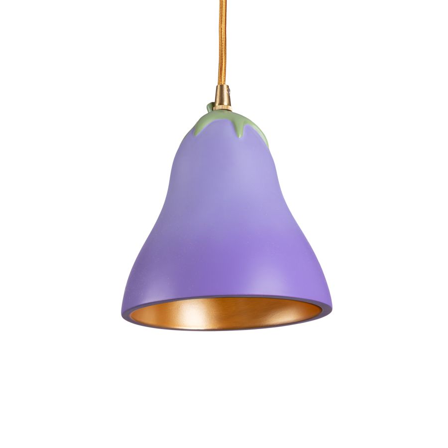 Seletti Vitamin Aubergine Ceiling Lamp