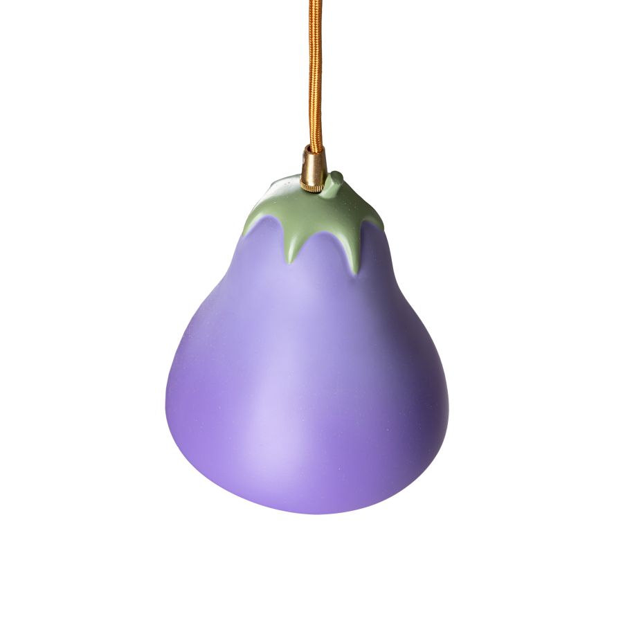 Seletti Vitamin Aubergine Ceiling Lamp
