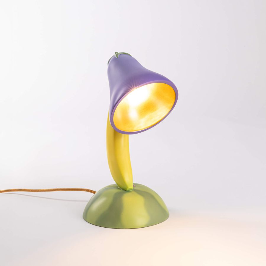 Seletti Vitamin Aubergine Table Lamp