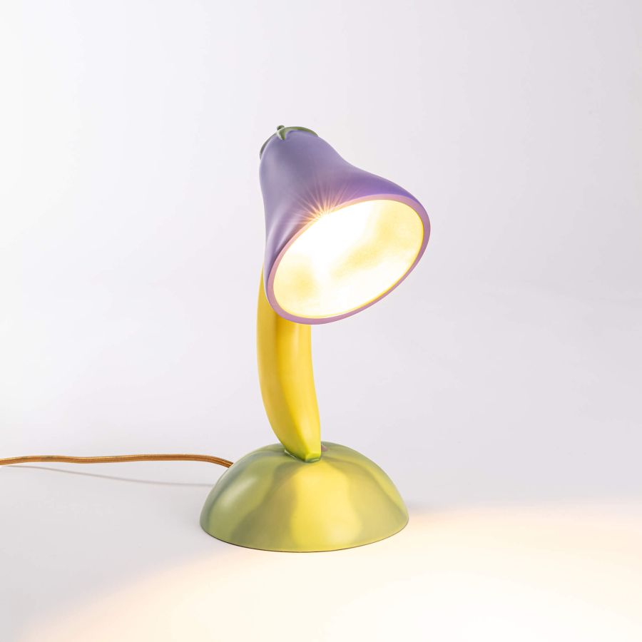 Seletti Vitamin Aubergine Table Lamp