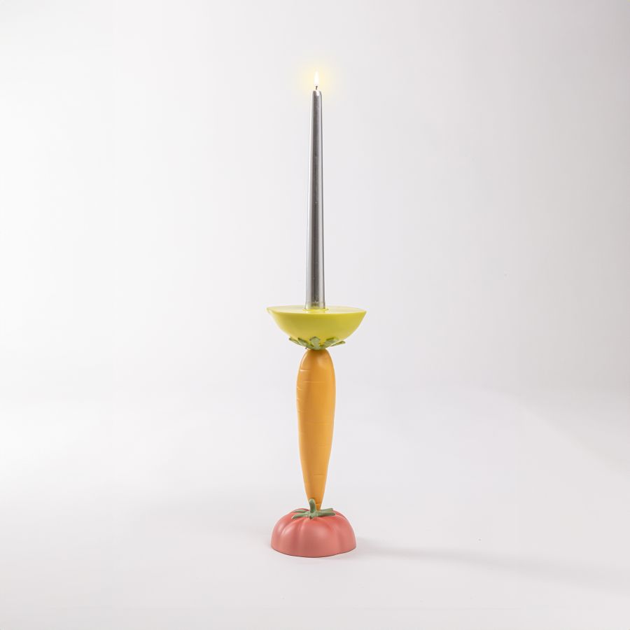 Seletti Vitamin Carrot Candlestick