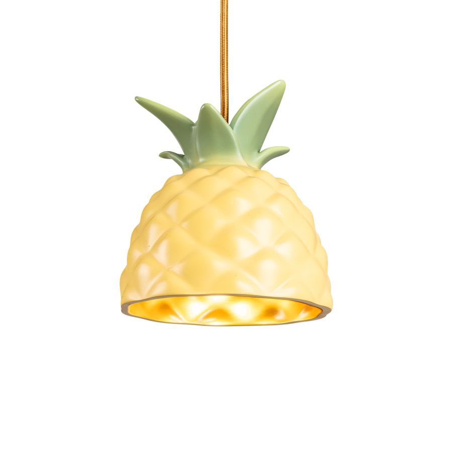 Seletti Vitamin Pineapple Ceiling Lamp