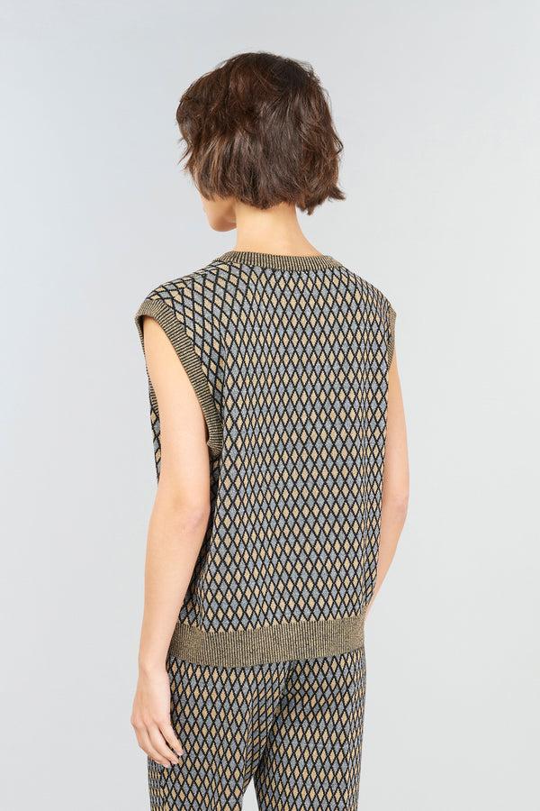 Semicouture Gilet Alesha | Semicouture