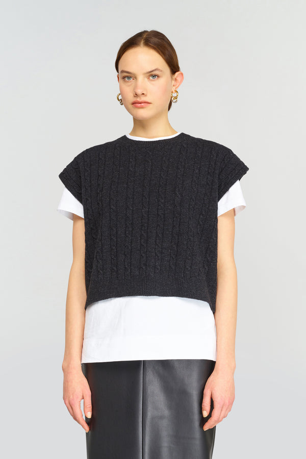 Semicouture Gilet armanda | semicouture