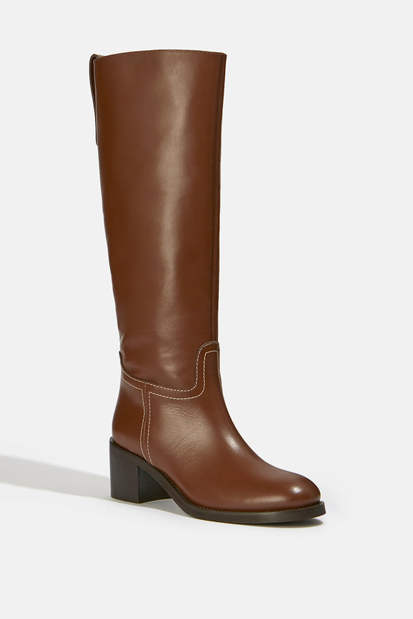 Semicouture Stivale Brandy | Semicouture