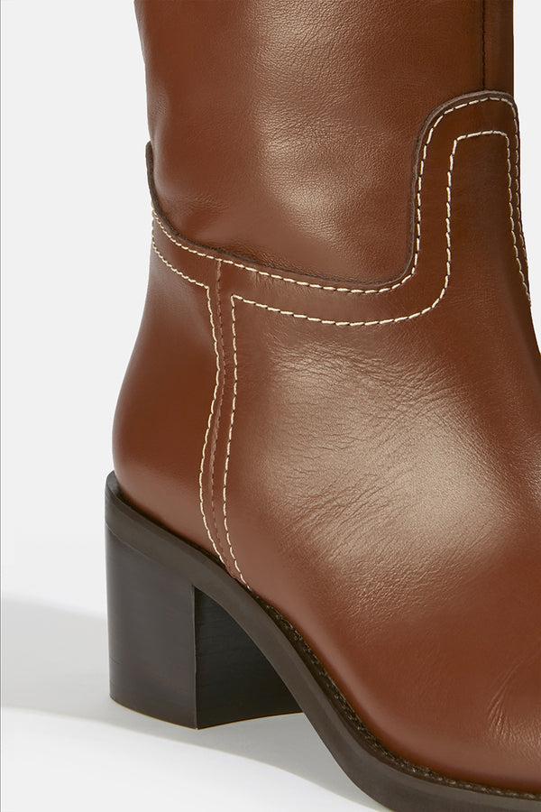 Semicouture Stivale Brandy | Semicouture