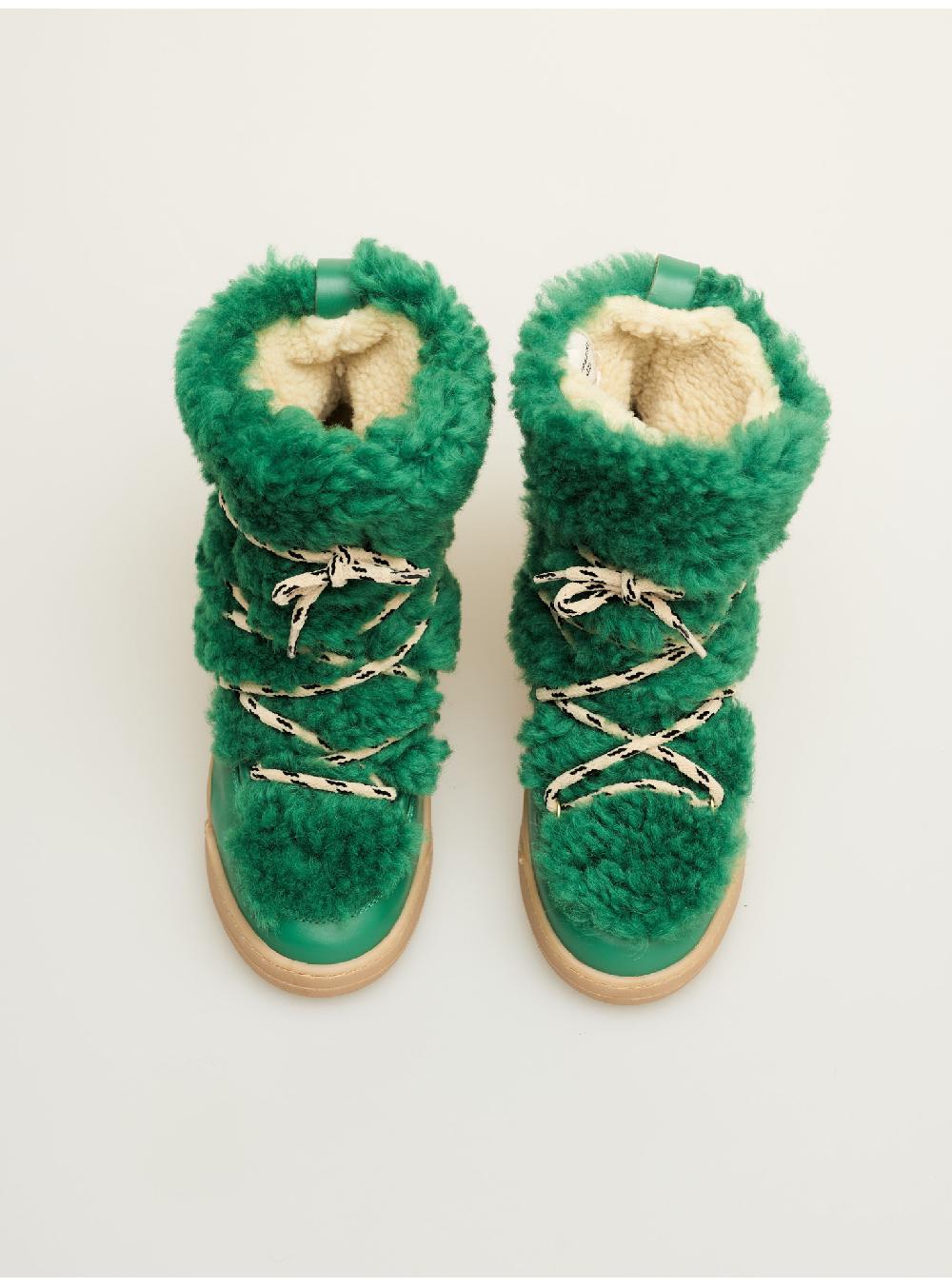 Serafini Boots Donna In Shearling Scamosciato Serafini Shop