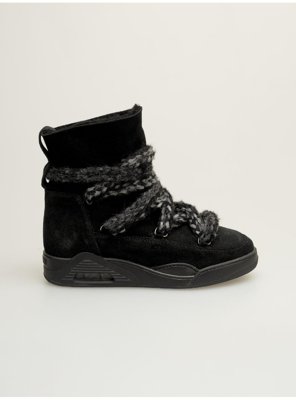 Serafini boots donna in shearling scamosciato Serafini Shop