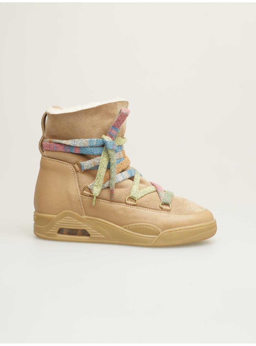 Serafini boots donna in shearling scamosciato Serafini Shop