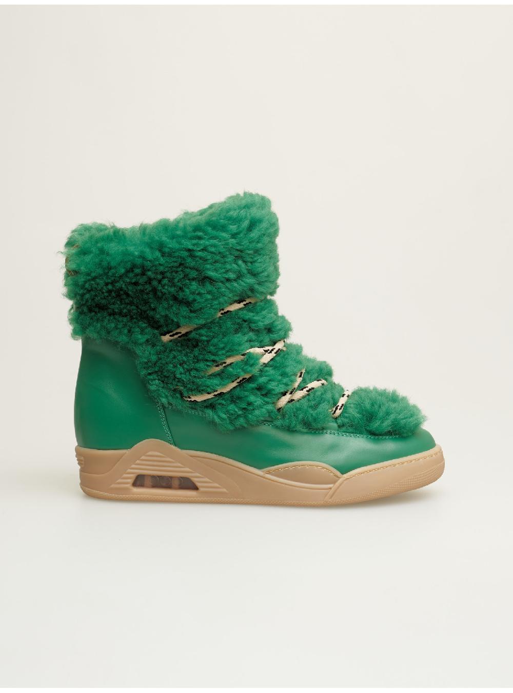 Serafini boots donna in shearling scamosciato Serafini Shop