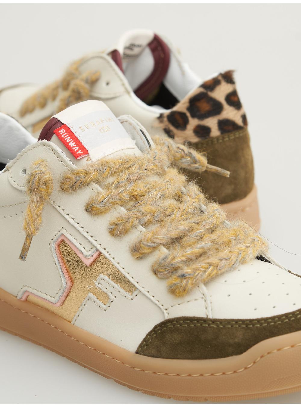 Serafini SAN DIEGO LOW - MILK OLIVE LEOPARD Serafini Shop