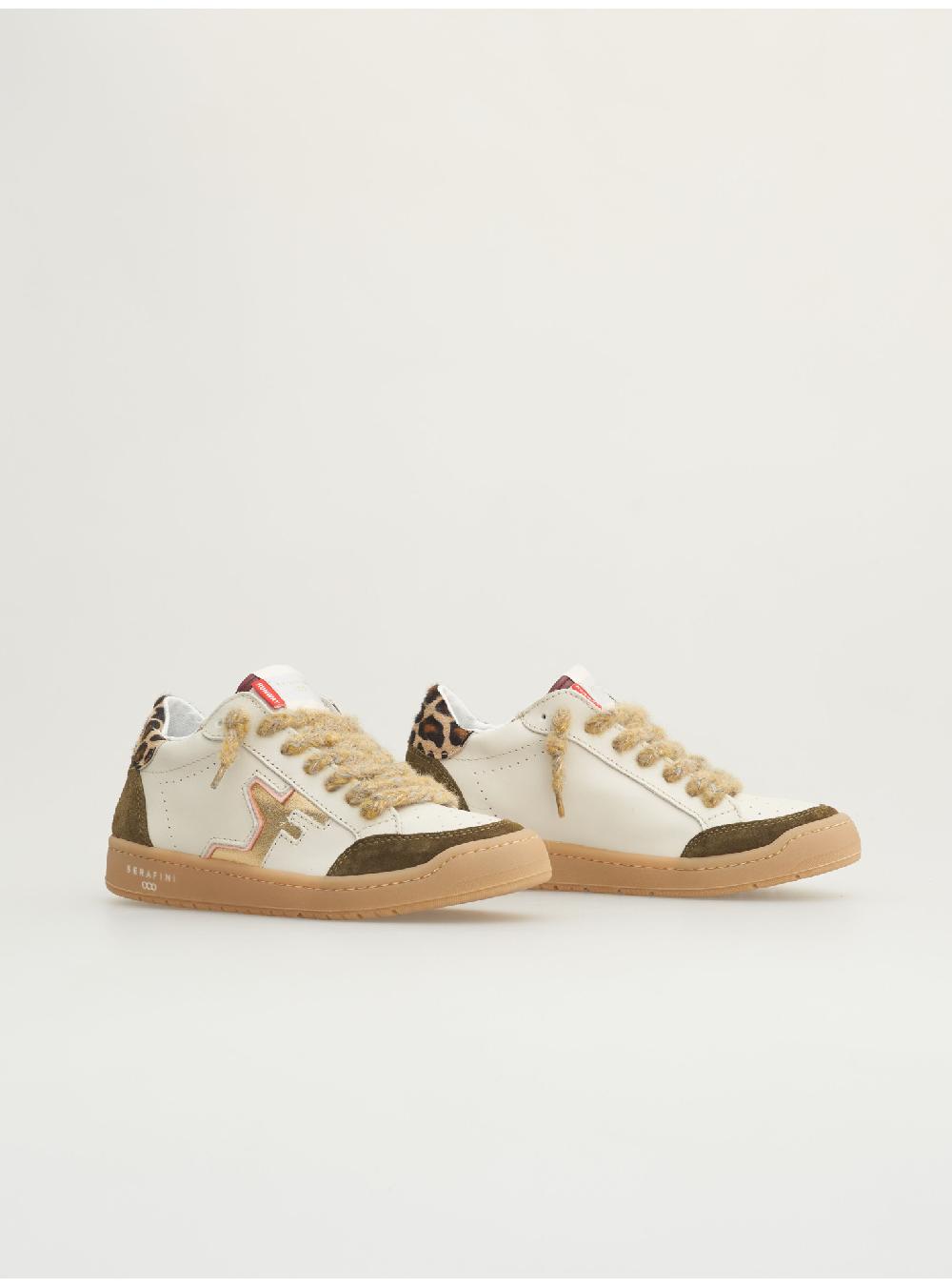 Serafini SAN DIEGO LOW - MILK OLIVE LEOPARD Serafini Shop